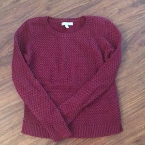 Banana Republic burgundy sweater